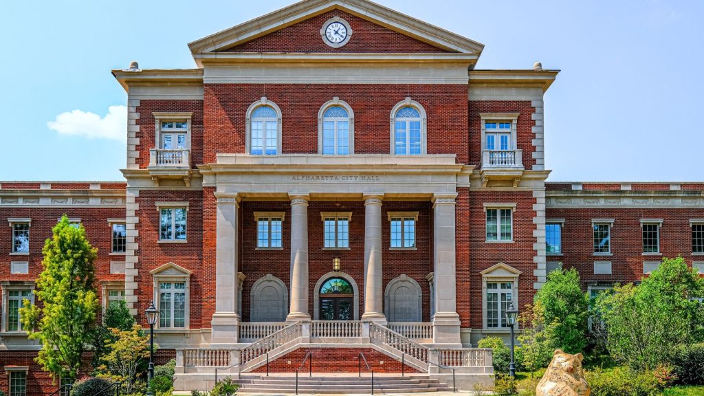 City Hall in Alpharetta Georgia