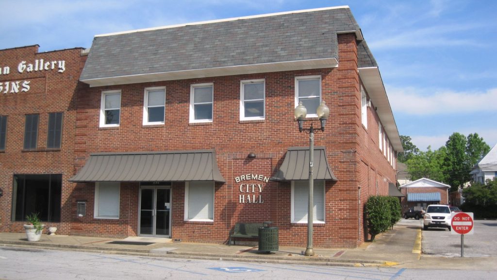 City Hall in Bremen Georgia